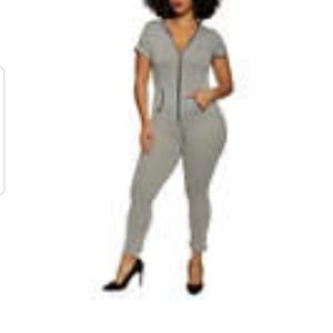 Grey jumpsuit